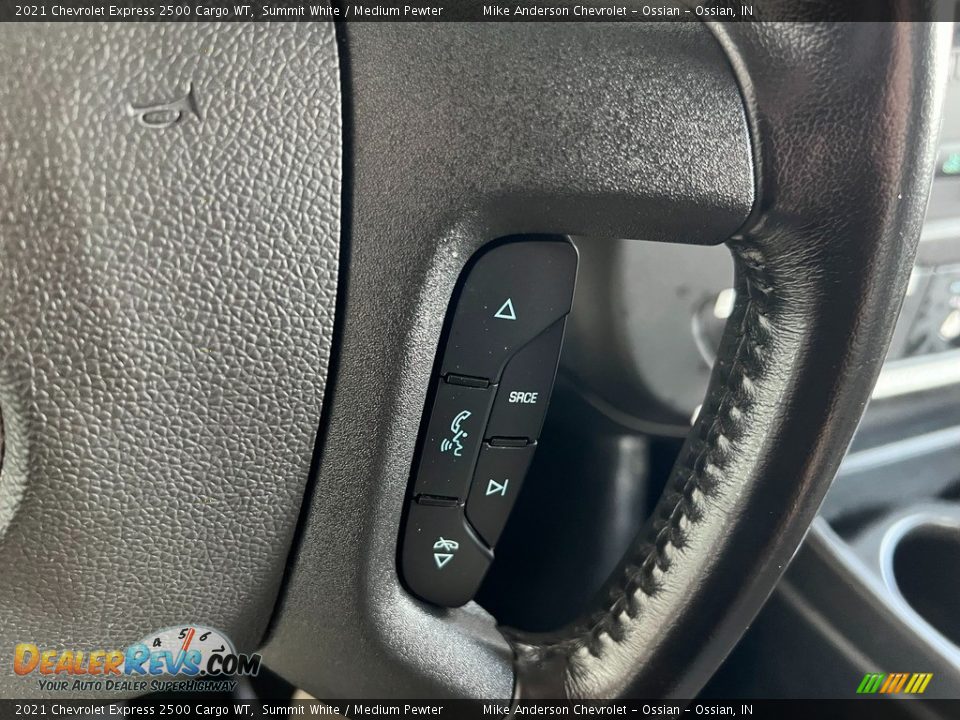 2021 Chevrolet Express 2500 Cargo WT Steering Wheel Photo #19