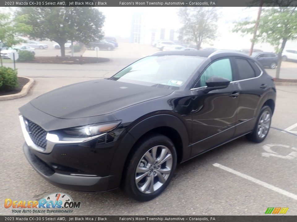 2023 Mazda CX-30 S Select AWD Jet Black Mica / Black Photo #7