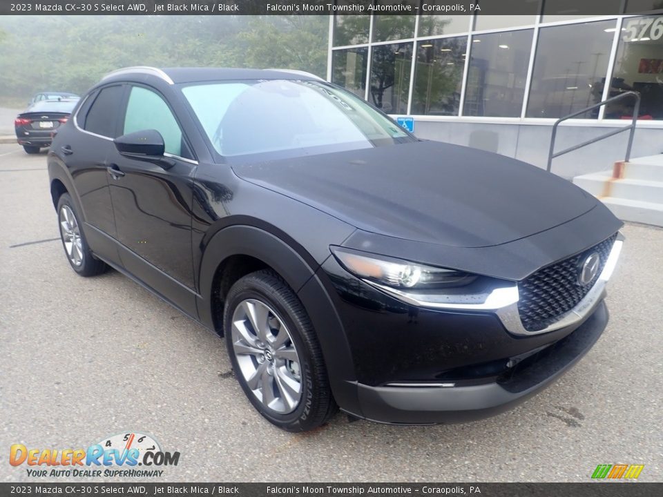 2023 Mazda CX-30 S Select AWD Jet Black Mica / Black Photo #9