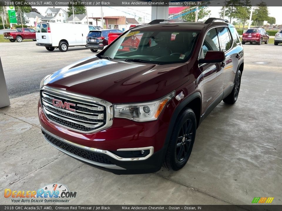 2018 GMC Acadia SLT AWD Crimson Red Tintcoat / Jet Black Photo #2