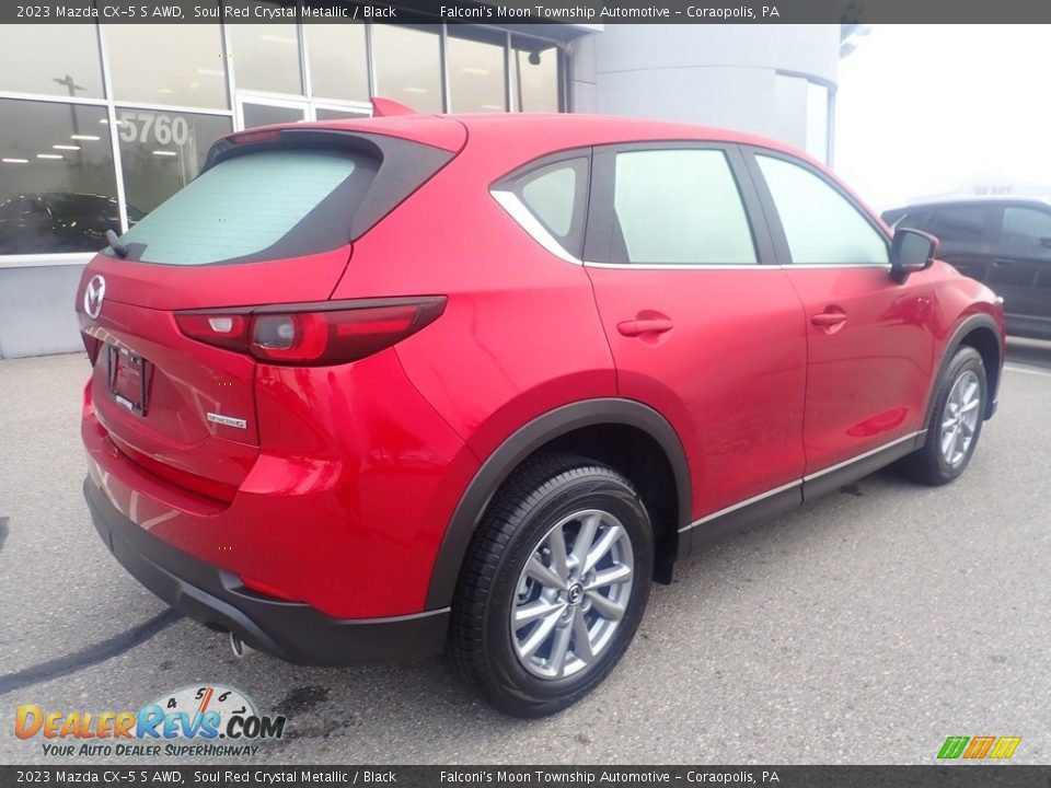 2023 Mazda CX-5 S AWD Soul Red Crystal Metallic / Black Photo #2