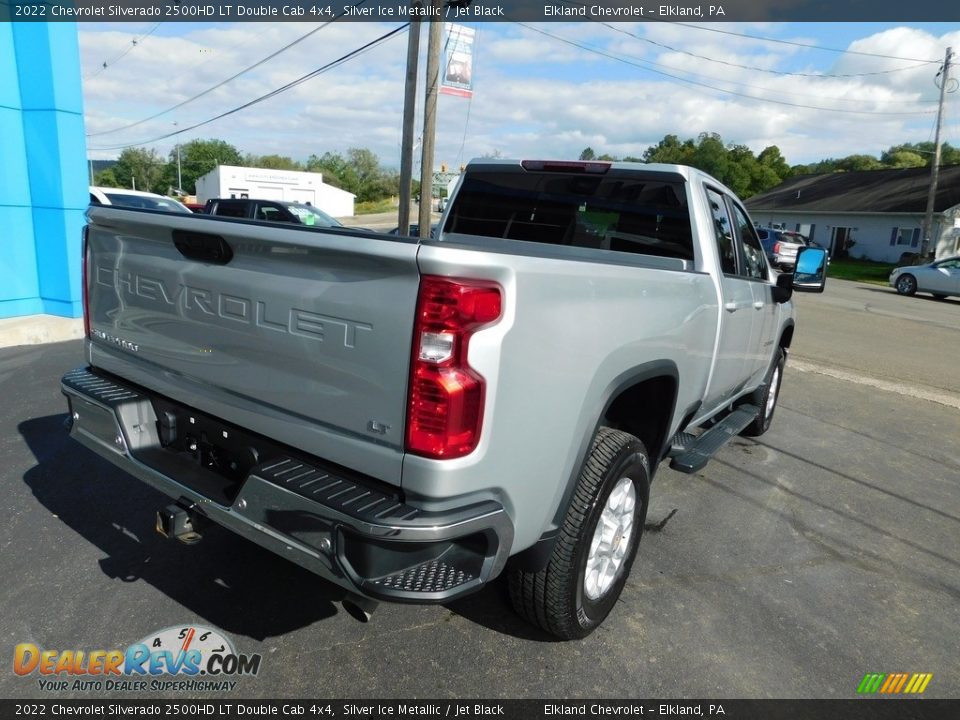 2022 Chevrolet Silverado 2500HD LT Double Cab 4x4 Silver Ice Metallic / Jet Black Photo #6