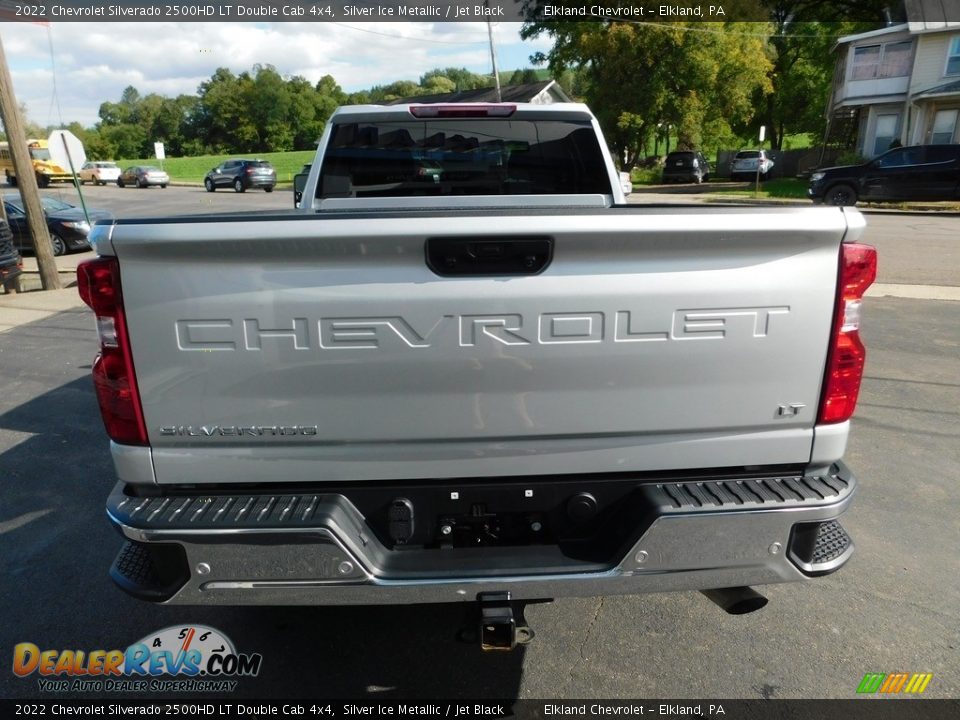 2022 Chevrolet Silverado 2500HD LT Double Cab 4x4 Silver Ice Metallic / Jet Black Photo #7