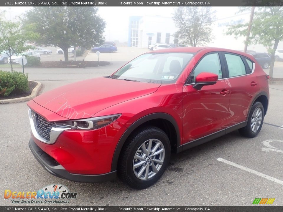 2023 Mazda CX-5 S AWD Soul Red Crystal Metallic / Black Photo #7