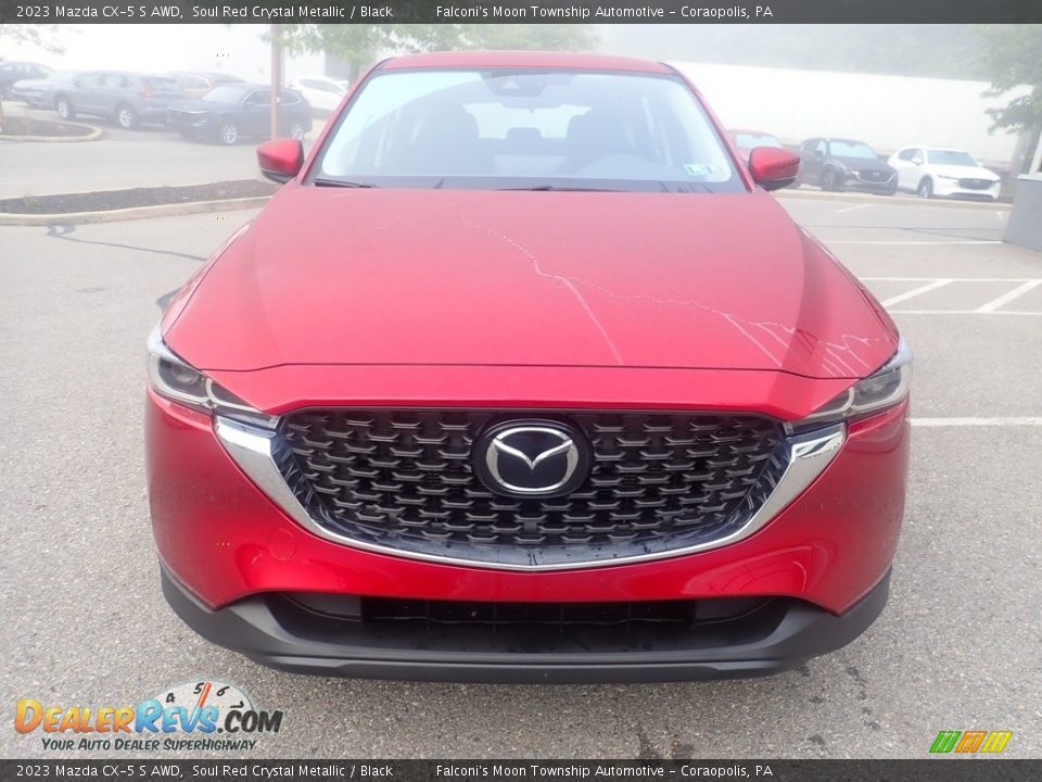 2023 Mazda CX-5 S AWD Soul Red Crystal Metallic / Black Photo #8