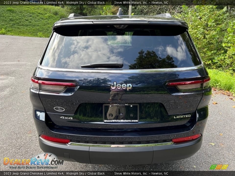2023 Jeep Grand Cherokee L Limited 4x4 Midnight Sky / Global Black Photo #7