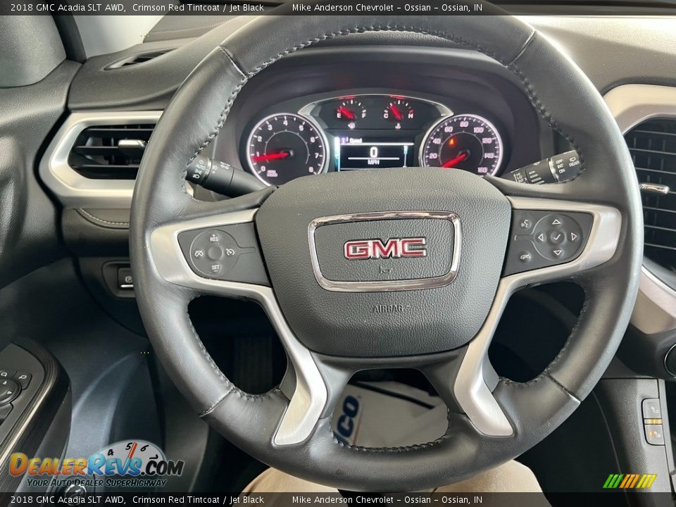 2018 GMC Acadia SLT AWD Steering Wheel Photo #17