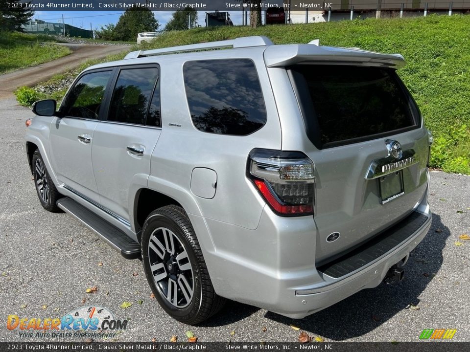 2023 Toyota 4Runner Limited Classic Silver Metallic / Black/Graphite Photo #8