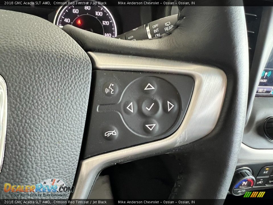 2018 GMC Acadia SLT AWD Steering Wheel Photo #19