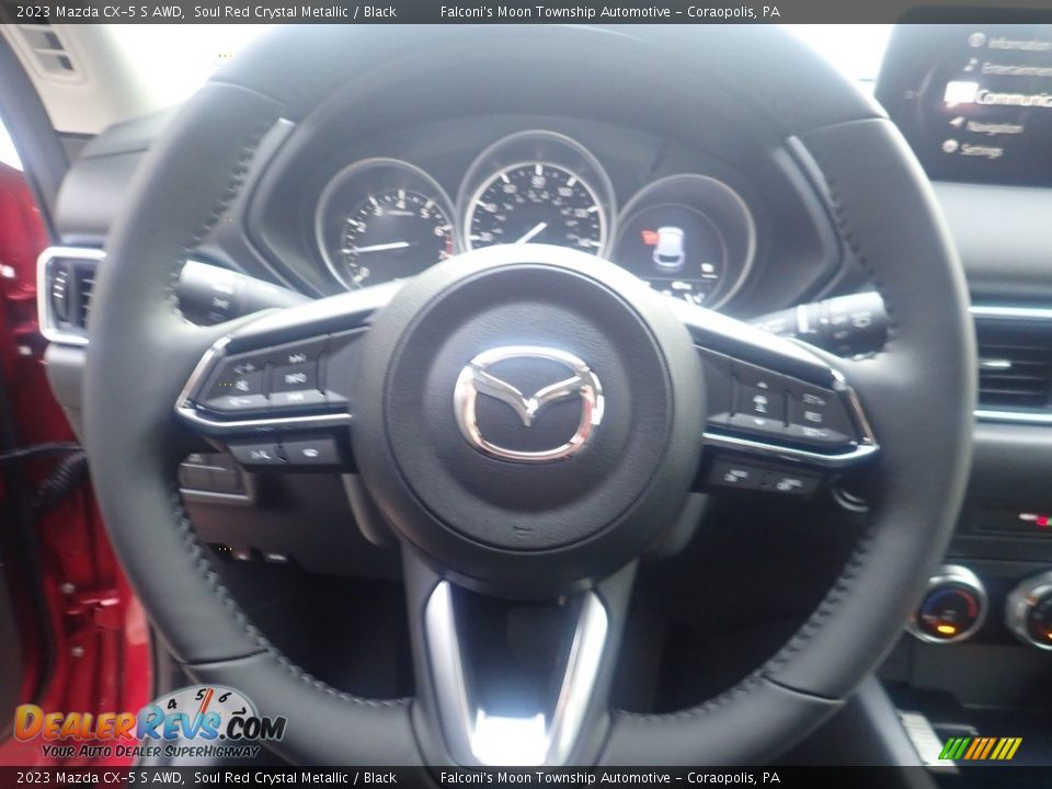 2023 Mazda CX-5 S AWD Soul Red Crystal Metallic / Black Photo #15