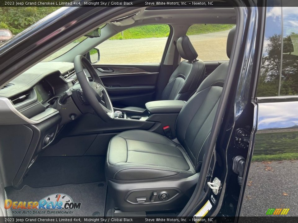 Front Seat of 2023 Jeep Grand Cherokee L Limited 4x4 Photo #11