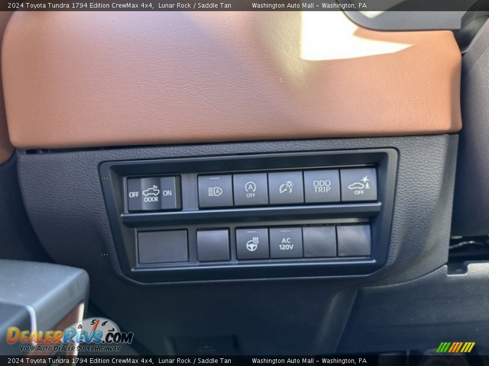 Controls of 2024 Toyota Tundra 1794 Edition CrewMax 4x4 Photo #17