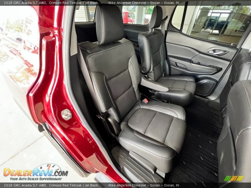 Rear Seat of 2018 GMC Acadia SLT AWD Photo #24