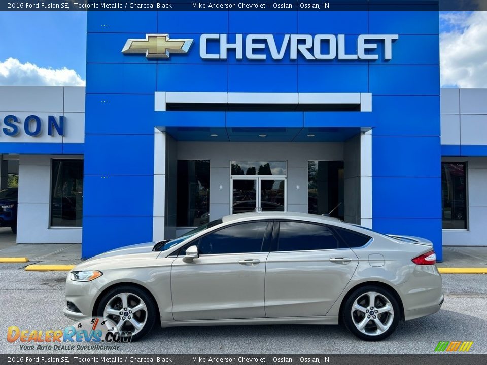 Tectonic Metallic 2016 Ford Fusion SE Photo #1