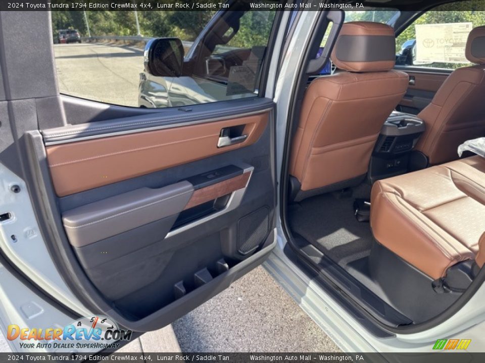 Rear Seat of 2024 Toyota Tundra 1794 Edition CrewMax 4x4 Photo #20