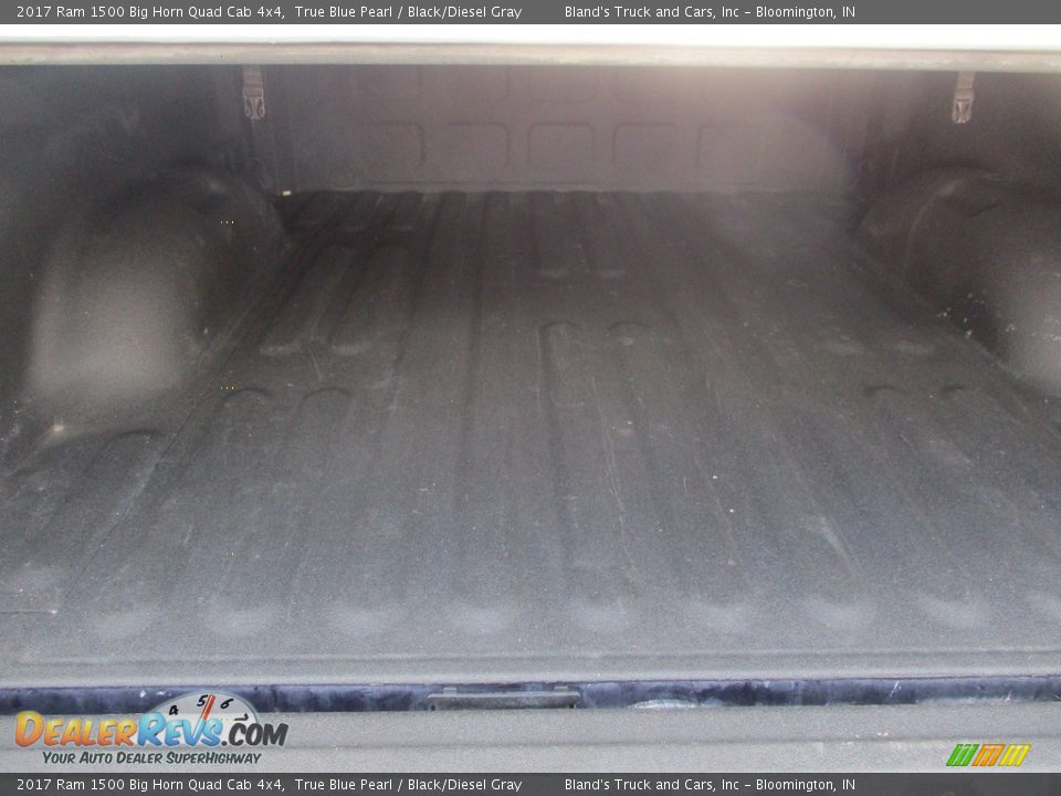 2017 Ram 1500 Big Horn Quad Cab 4x4 True Blue Pearl / Black/Diesel Gray Photo #34