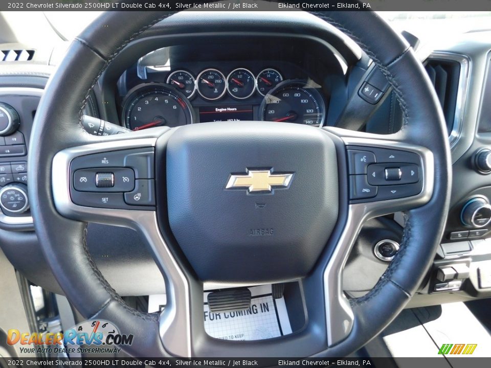2022 Chevrolet Silverado 2500HD LT Double Cab 4x4 Steering Wheel Photo #25