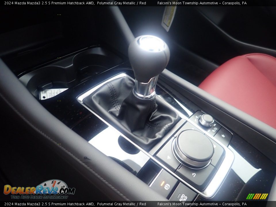 2024 Mazda Mazda3 2.5 S Premium Hatchback AWD Shifter Photo #16