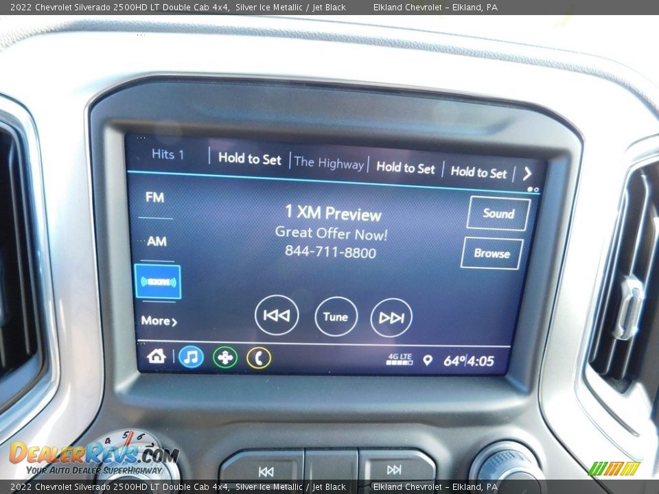 Audio System of 2022 Chevrolet Silverado 2500HD LT Double Cab 4x4 Photo #33