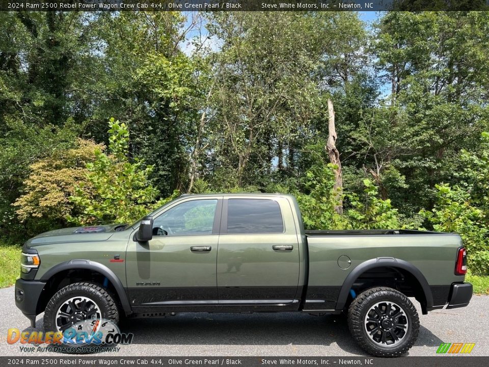 2024 Ram 2500 Rebel Power Wagon Crew Cab 4x4 Olive Green Pearl / Black Photo #1