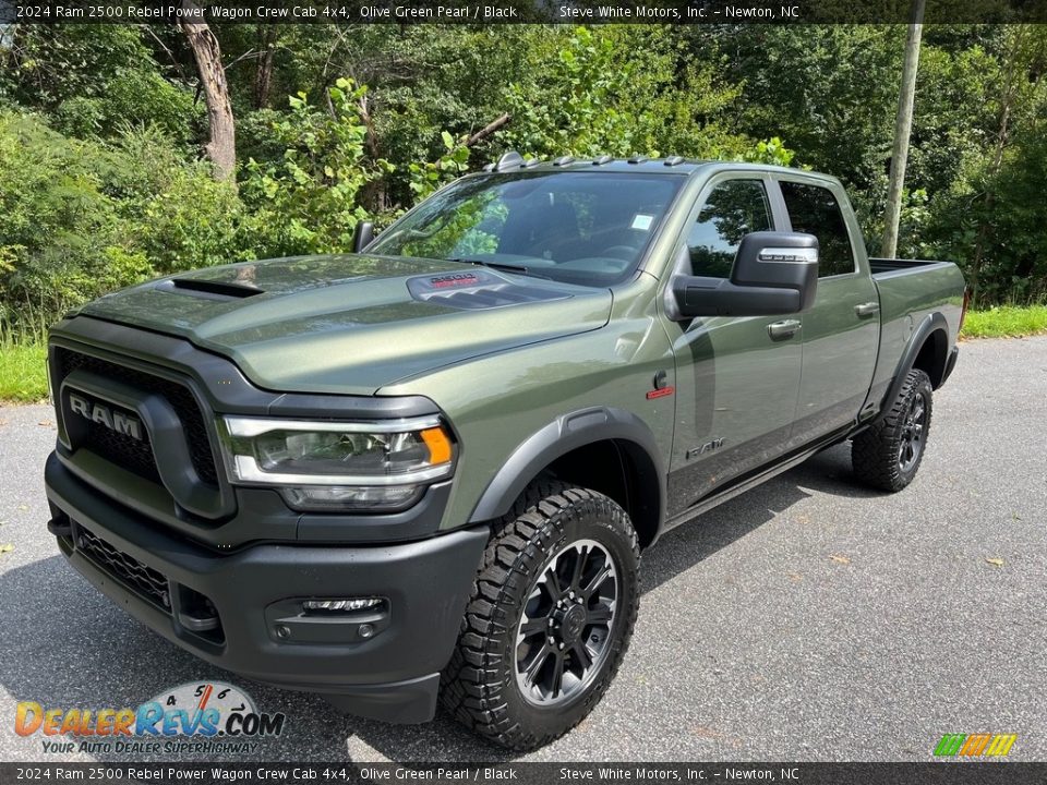 2024 Ram 2500 Rebel Power Wagon Crew Cab 4x4 Olive Green Pearl / Black Photo #2