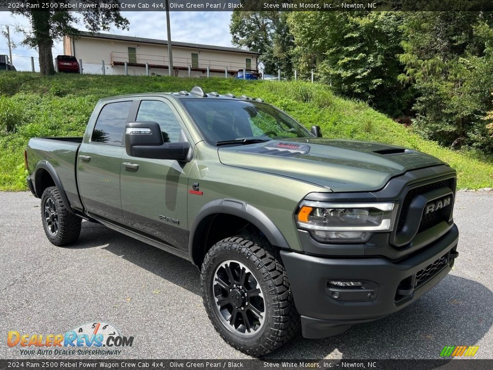 2024 Ram 2500 Rebel Power Wagon Crew Cab 4x4 Olive Green Pearl / Black Photo #4