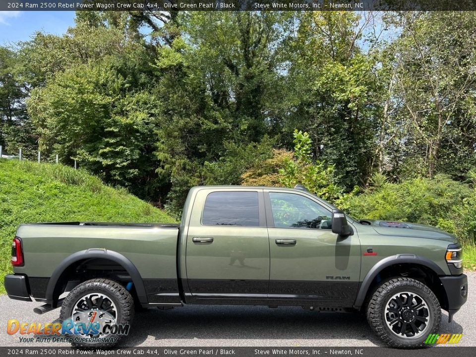 2024 Ram 2500 Rebel Power Wagon Crew Cab 4x4 Olive Green Pearl / Black Photo #5