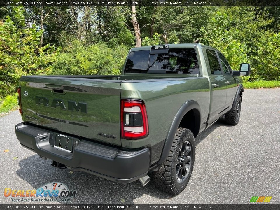 2024 Ram 2500 Rebel Power Wagon Crew Cab 4x4 Olive Green Pearl / Black Photo #6