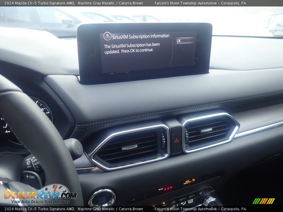 Controls of 2024 Mazda CX-5 Turbo Signature AWD Photo #17