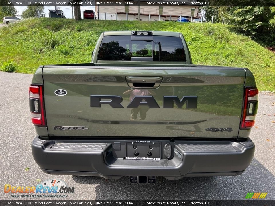 2024 Ram 2500 Rebel Power Wagon Crew Cab 4x4 Olive Green Pearl / Black Photo #7