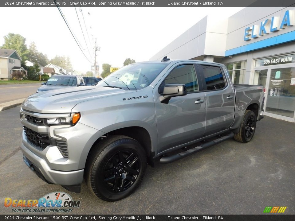 2024 Chevrolet Silverado 1500 RST Crew Cab 4x4 Sterling Gray Metallic / Jet Black Photo #1