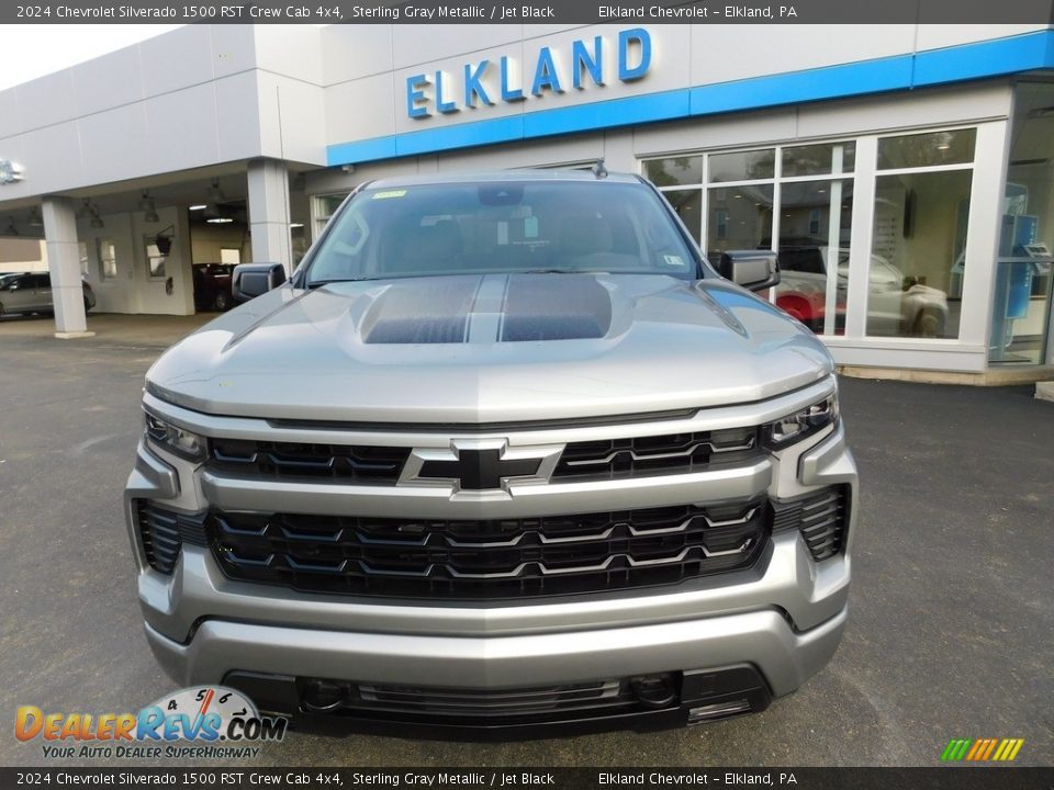 2024 Chevrolet Silverado 1500 RST Crew Cab 4x4 Sterling Gray Metallic / Jet Black Photo #3