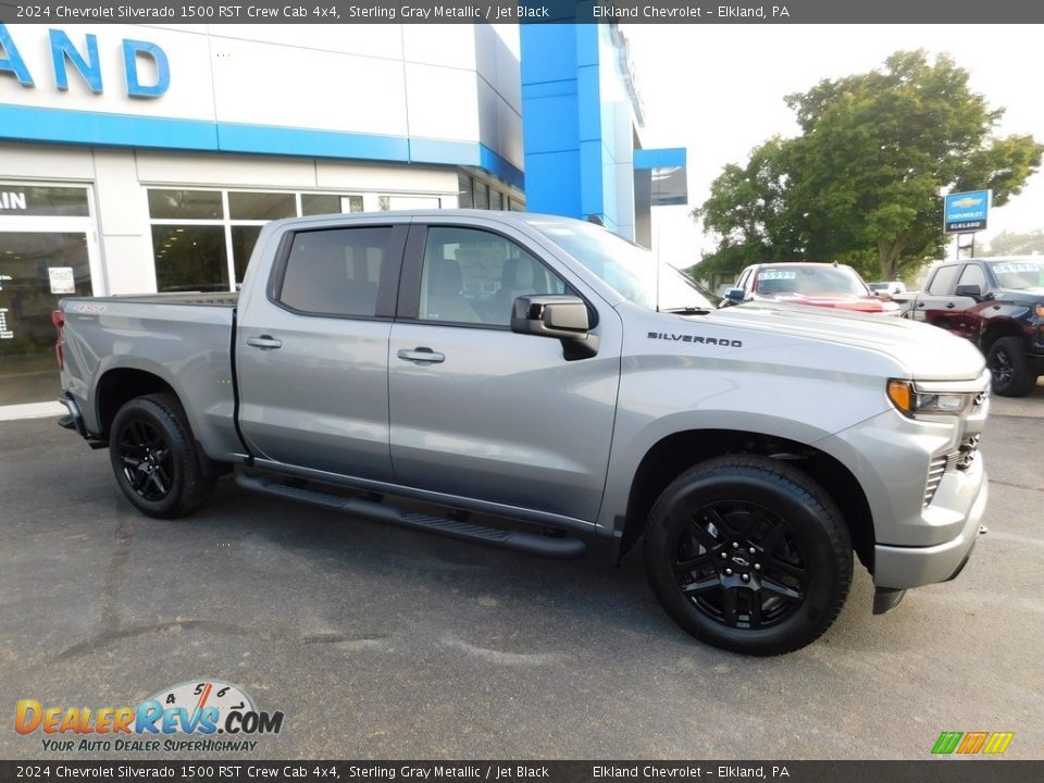 2024 Chevrolet Silverado 1500 RST Crew Cab 4x4 Sterling Gray Metallic / Jet Black Photo #5