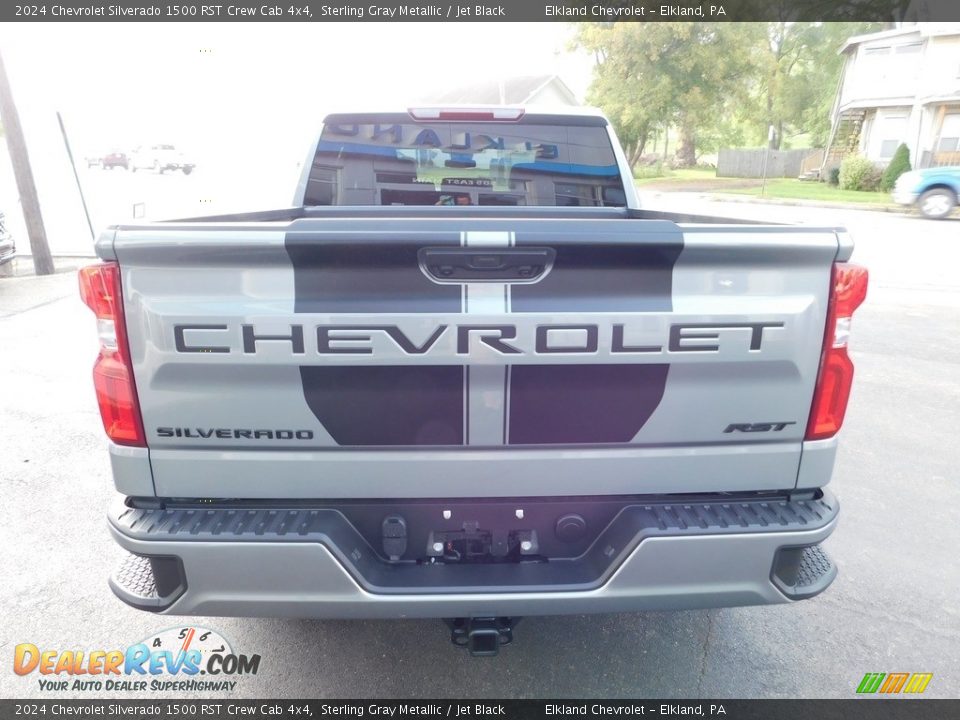 2024 Chevrolet Silverado 1500 RST Crew Cab 4x4 Sterling Gray Metallic / Jet Black Photo #9