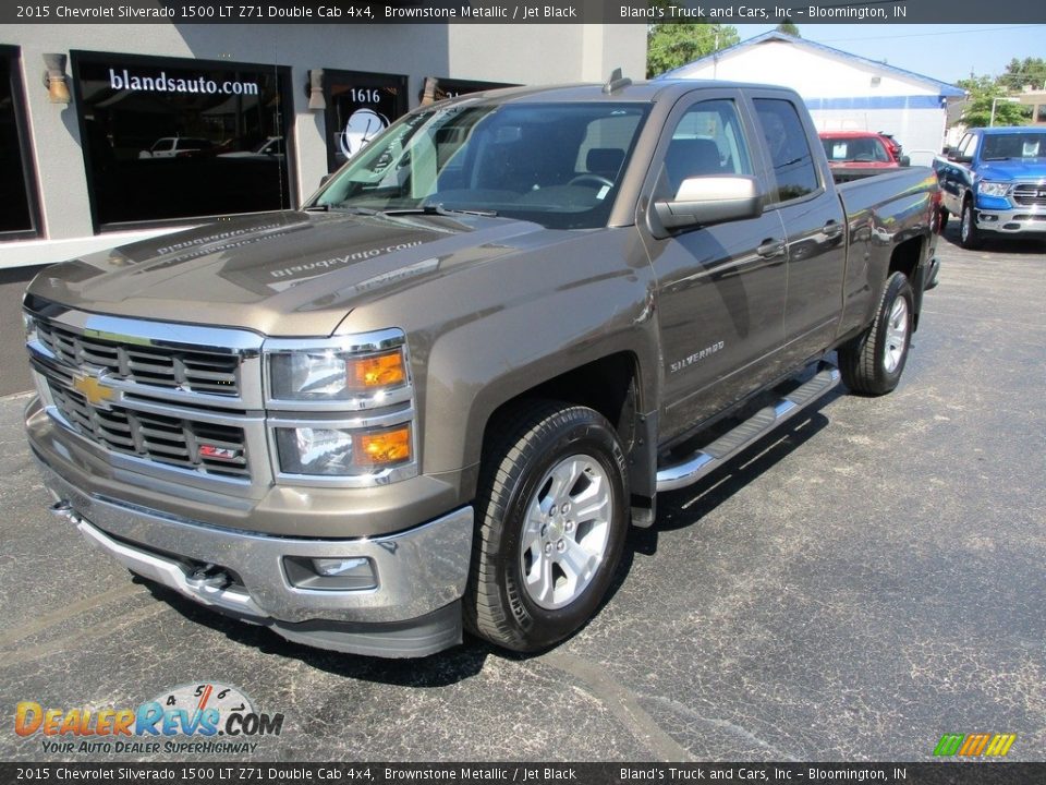 2015 Chevrolet Silverado 1500 LT Z71 Double Cab 4x4 Brownstone Metallic / Jet Black Photo #2