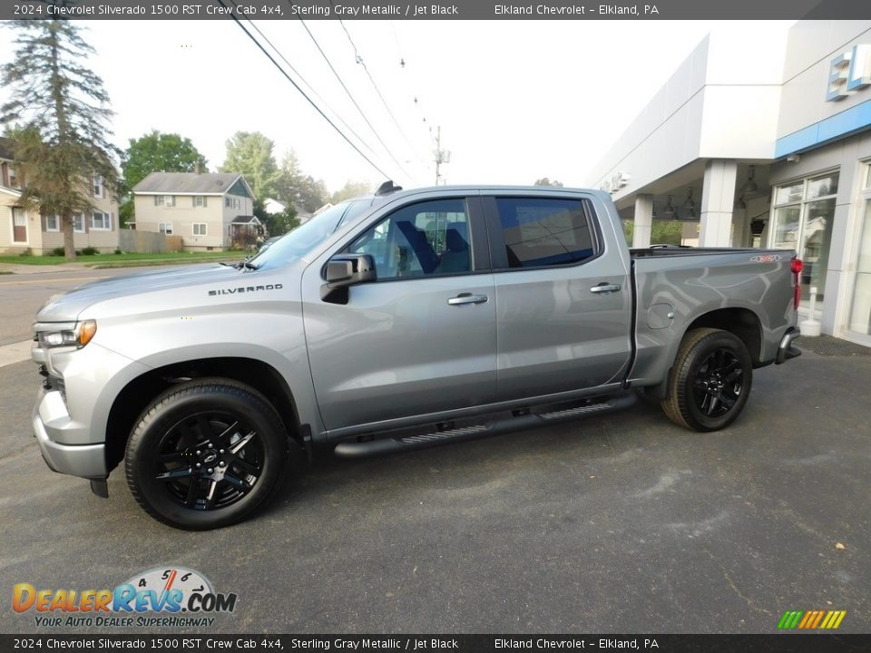 Front 3/4 View of 2024 Chevrolet Silverado 1500 RST Crew Cab 4x4 Photo #12