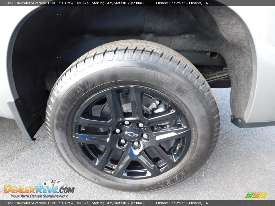 2024 Chevrolet Silverado 1500 RST Crew Cab 4x4 Wheel Photo #13