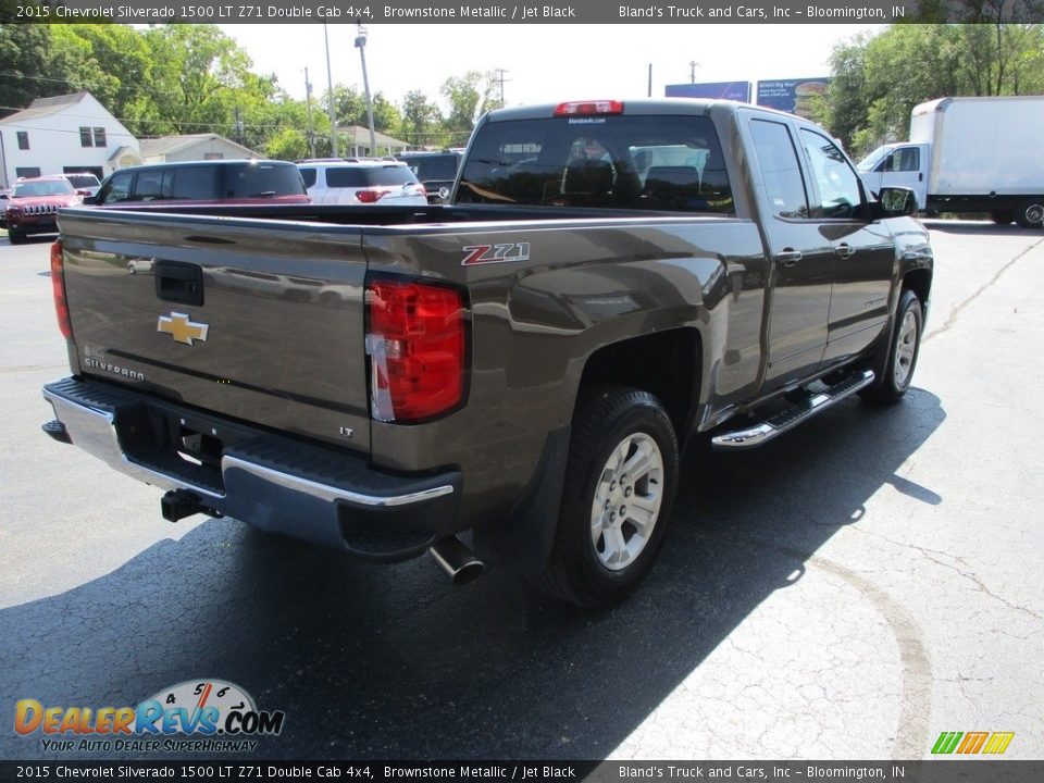 2015 Chevrolet Silverado 1500 LT Z71 Double Cab 4x4 Brownstone Metallic / Jet Black Photo #4