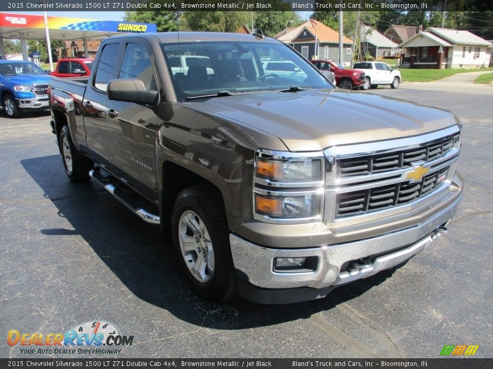 2015 Chevrolet Silverado 1500 LT Z71 Double Cab 4x4 Brownstone Metallic / Jet Black Photo #5