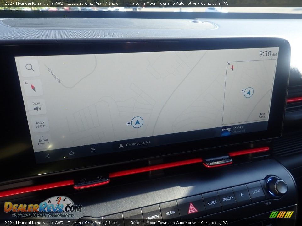 Navigation of 2024 Hyundai Kona N Line AWD Photo #16