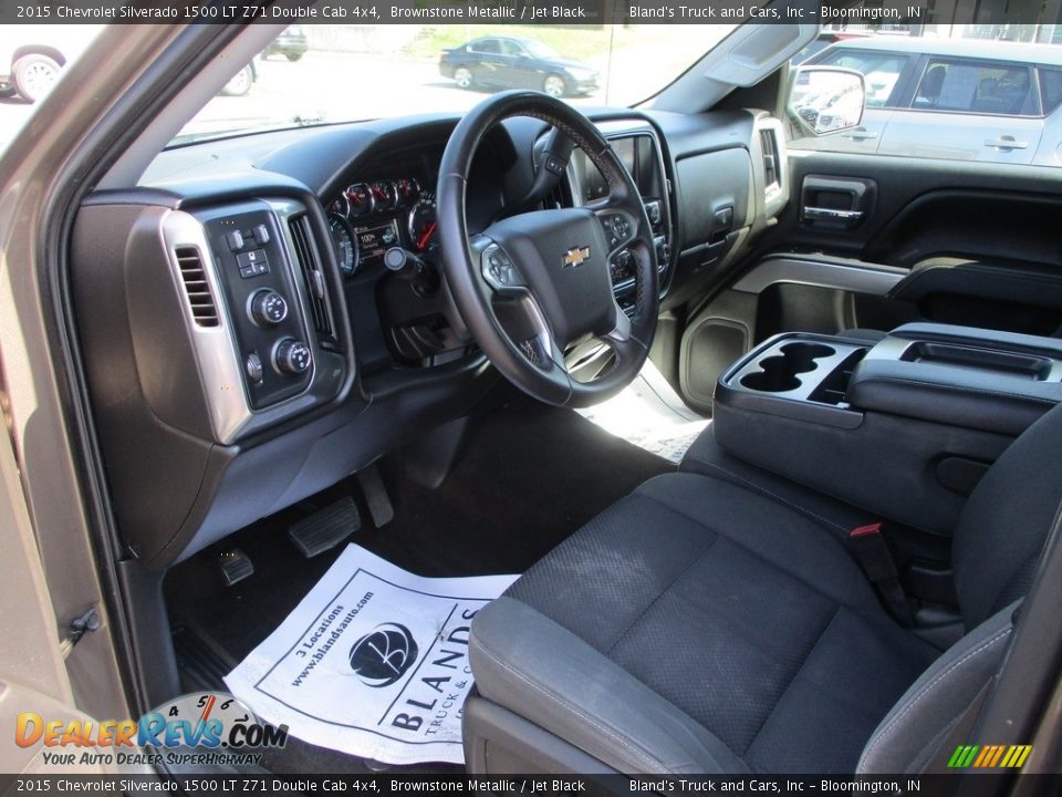 2015 Chevrolet Silverado 1500 LT Z71 Double Cab 4x4 Brownstone Metallic / Jet Black Photo #6