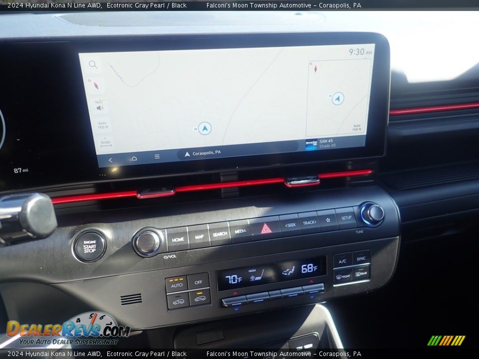 Controls of 2024 Hyundai Kona N Line AWD Photo #17