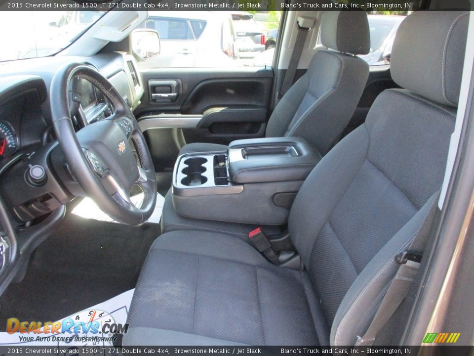 2015 Chevrolet Silverado 1500 LT Z71 Double Cab 4x4 Brownstone Metallic / Jet Black Photo #7