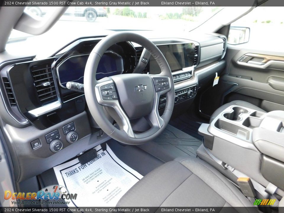 Front Seat of 2024 Chevrolet Silverado 1500 RST Crew Cab 4x4 Photo #22