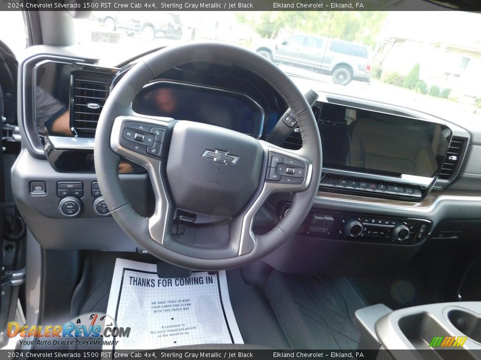 2024 Chevrolet Silverado 1500 RST Crew Cab 4x4 Sterling Gray Metallic / Jet Black Photo #23