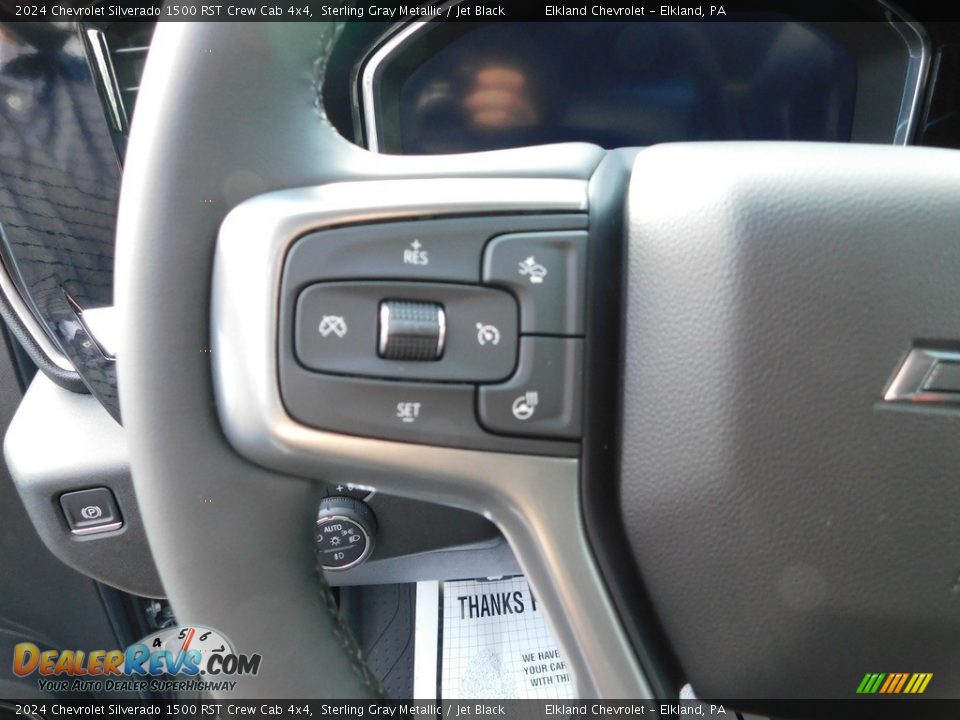 2024 Chevrolet Silverado 1500 RST Crew Cab 4x4 Steering Wheel Photo #26