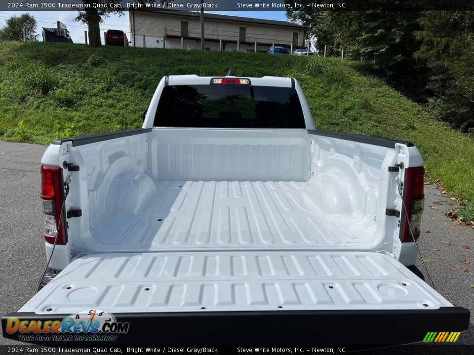 2024 Ram 1500 Tradesman Quad Cab Bright White / Diesel Gray/Black Photo #8