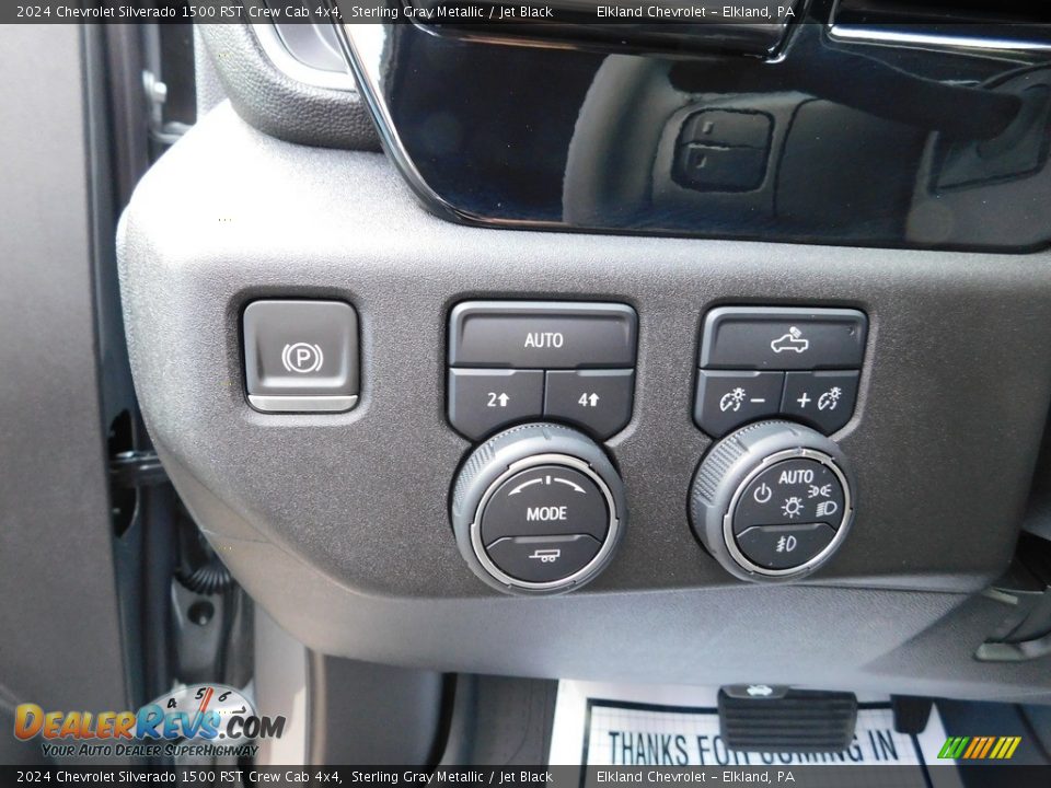 Controls of 2024 Chevrolet Silverado 1500 RST Crew Cab 4x4 Photo #27