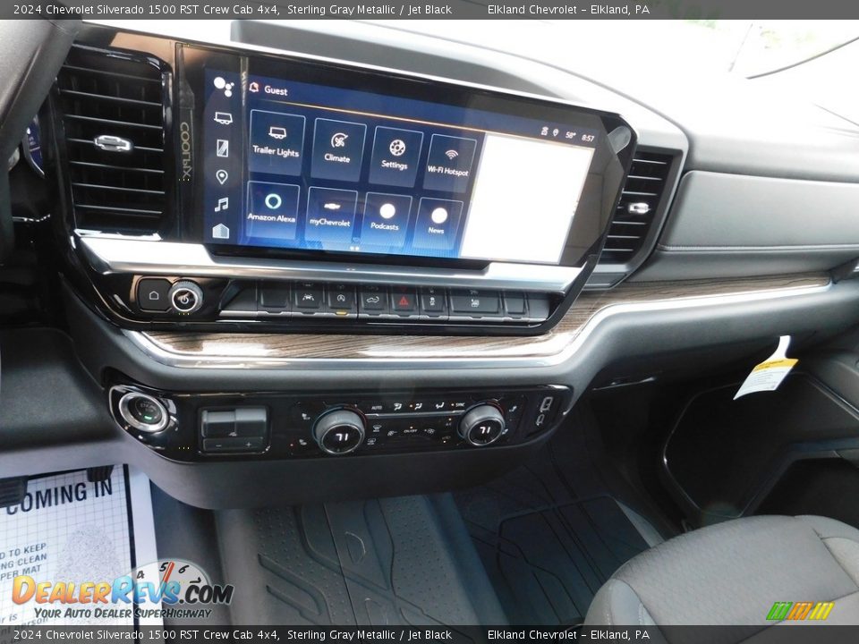 Controls of 2024 Chevrolet Silverado 1500 RST Crew Cab 4x4 Photo #30