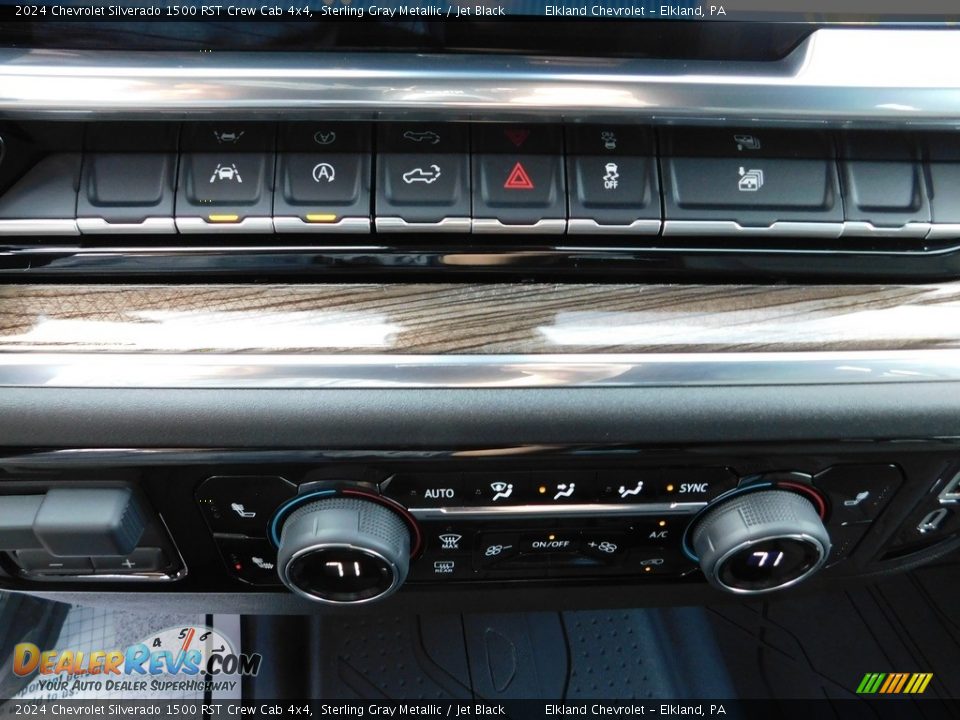 Controls of 2024 Chevrolet Silverado 1500 RST Crew Cab 4x4 Photo #32